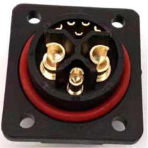 Round and square 2+5P, 2+1+5P charging plugs and sockets
